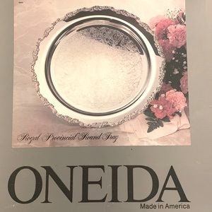 Oneida Royal Provincial Round Tray